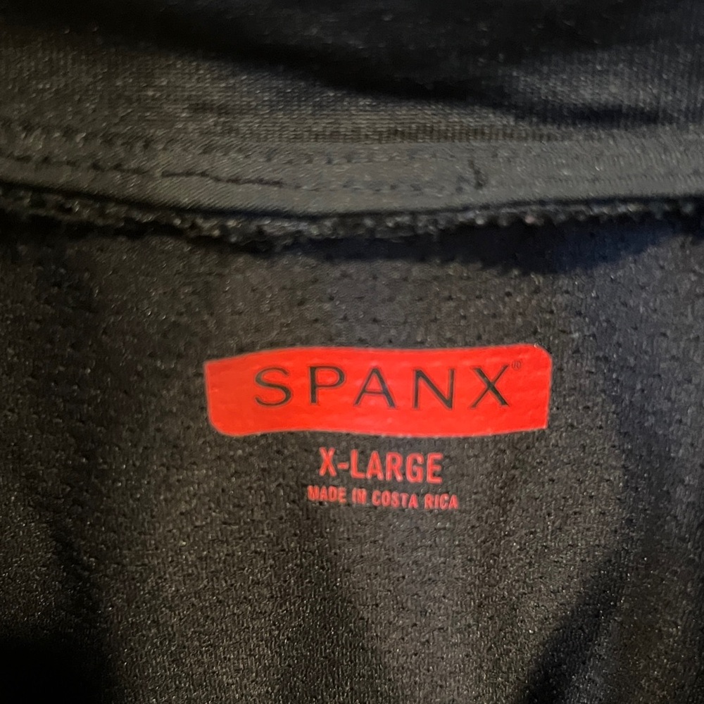 Spanx Black Lightweight Full-Zip Jacket - image 2